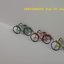 vélo de ville très détaillée 187 art véhicule ho chemin fer modelism 3d print model - Mito3D