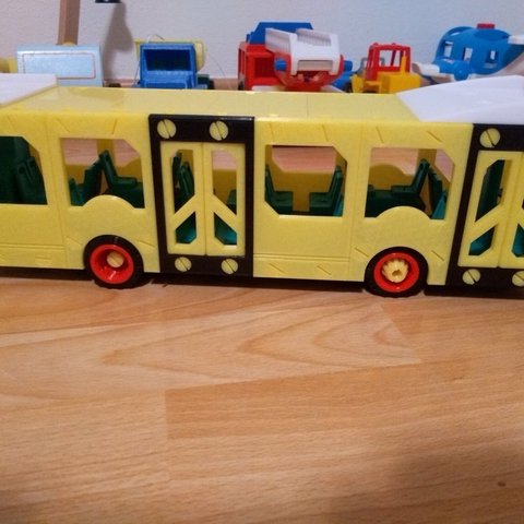 bus de la ville jouet jeu 3D print model - Mito3D