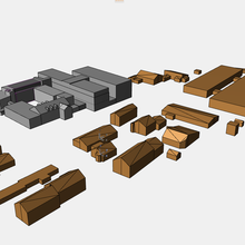 city model architecture house 3d print model - Mito3D