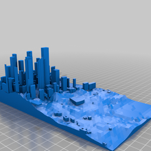 Stadt Sydney Stadtbild Kunst Oper Hosue 3d print model - Mito3D