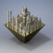 city art 3d print model - Mito3D
