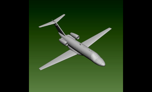 cj3 aircraft planes pilots single engine collectibles aviation twin jet plane 3d print model - Mito3D