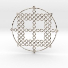 ck ring pendant jewelry jannie knot celtic pendulous hypatia 3d print model - Mito3D