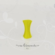 clairamide vase v2 home pot containing decoration house inside 3d print model - Mito3D
