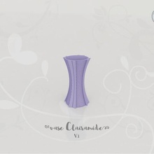 clairamide vase v1 home pot containing decoration house inside 3d print model - Mito3D