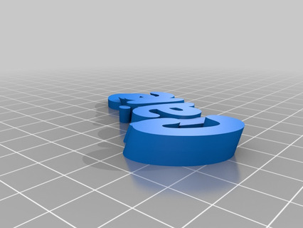 claire customized keychains 3d print model - Mito3D