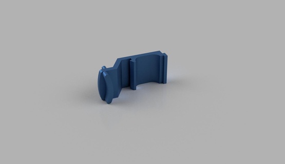 clamp staple clip curtain shutter 3d print model - Mito3D