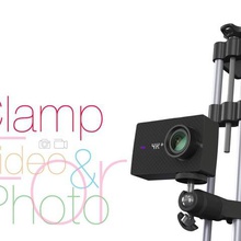 abrazadera vertical de uso la foto grabación vídeo gadget fotografía cámara 3d print model - Mito3D
