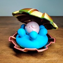 clamperl pokemon multi-part art animal animals anime character clam fanart multicolor multipart multiple parts pearl pokemons figures go toy video game creatures 3d print model - Mito3D