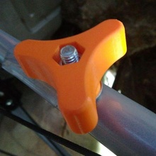 clamping knob m8 nut diy mower 3d print model - Mito3D