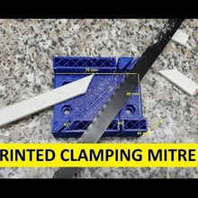 clamping mitre box tool angle saw cutter 3d print model - Mito3D