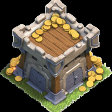 clan castle clash game clans strong 3d print model - Mito3D
