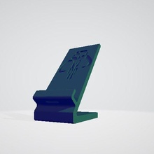 clan mandaloriano móvil apoyo artilugio suporte celular porta 3d print model - Mito3D