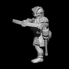 clan tiratori balestre gioco nanico tenere nano balestra 9th età 28mm fantasia miniatura guerra rpg dnd prigione draghi medievale 3d print model - Mito3D