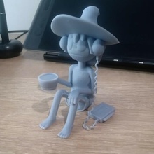 clancy medianoche evangelio netflix personaje juguete animación 3d print model - Mito3D