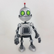 clank figura ratchet gioco video robot in miniatura figurina 3d print model - Mito3D