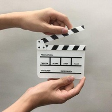 Klöppel Schiefer Spiel Klappe Filmemachen Film Stütze Requisiten 3d print model - Mito3D