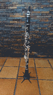 clarinette supporter soutien musique outils musical instrument 3d print model - Mito3D