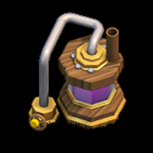 clash clans heat collector game sink royal e-mail 3d print model - Mito3D