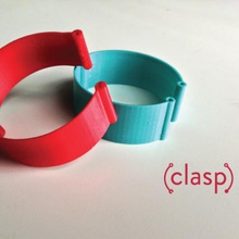 clasp simpler watchband fashion 3d print model - Mito3D