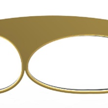 classic 3-anello di barretta gioielli classica anello con castone uomo 3 dita 3d print model - Mito3D