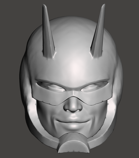 clásico hombre Hormiga cómic esculpir cabeza juego maravilla capitán America gorra Capitan mcu historietas vengadores 3d print model - Mito3D