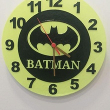 clásico batman reloj relojes 3d print model - Mito3D