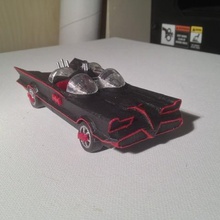 klasik batmobil oyun otomobil batman araba dc comics futura lincoln süper kahraman araçlar 3d print model - Mito3D