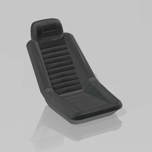 classic buggy bucket seat 1 24 & 25 scale car modelling 1:24 1:25 seats 3d print model - Mito3D