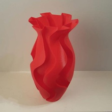 klasik oyma vazo ev fibonacci spiral çiçek spiralized modu baskı burgulu vazolar vaso spirale 3d print model - Mito3D