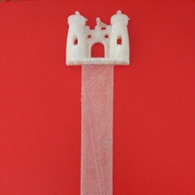 classic castle book separator home books bookmark toy reading fairytale 3d print model - Mito3D