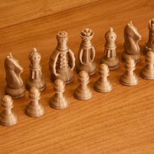 klasik satranç seti oyun oyunu 3d print model - Mito3D