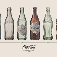 clássico coca-cola inspirado frascos de coleta estoque modelos 3d impressão a arte garrafas soda pack retro 3d print model - Mito3D