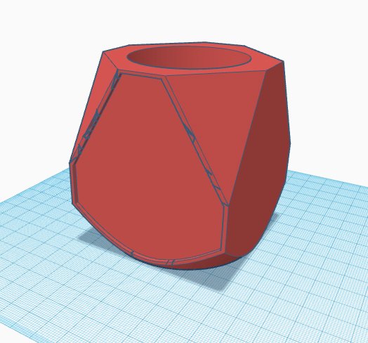classic geometric mate 3D print model - Mito3D