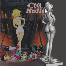 classic holli - sparx art cool world pose sexy girl woman boobs scifi fantasy would wood female bimbo 3d print model - Mito3D