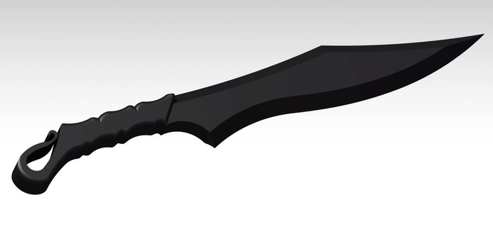 classic knives weapon toy gamingxcults 3dmodel stl model 3d print model - Mito3D