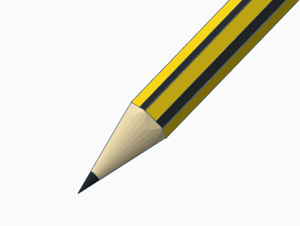classico matita matita matita matita dipingere suola scuola disegnare scrittura libro libri scrivania 3d print model - Mito3D