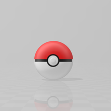 klassische pokeball gadget pokemon Becher Spiel 3d print model - Mito3D