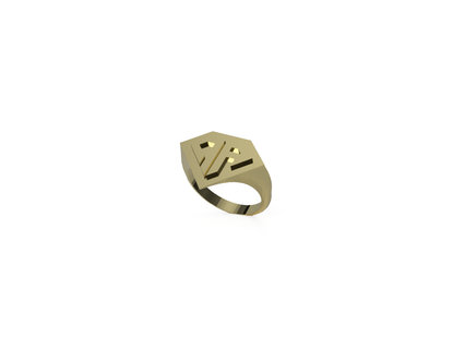 classic ring 0800 rouch argentina roque jewelry fame 3d print model - Mito3D