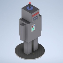 classic robot gadget 80s 3d 3d print model - Mito3D