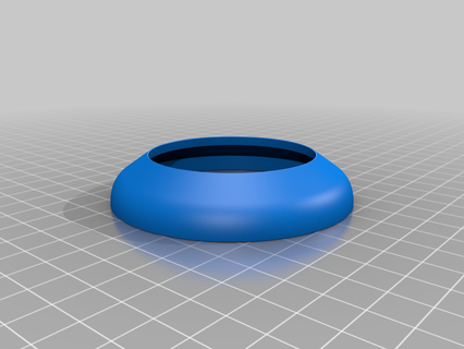 classic round honeywell thermostat housing cover 3d print model - Mito3D
