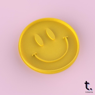 classique sourire Couper timbre coupeurs fabricants masses scellés Marqueurs gaufreuses visage 3d print model - Mito3D