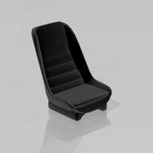 clásico deporte coche vehiculo asiento 1 24 25 escala modelado asientos Cubeta 3d print model - Mito3D