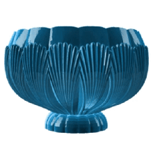 classic vase pot flowers organizer decoration home ripple twist bin decor 3d print model - Mito3D