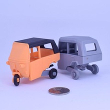 classic 3 wheels car no support game 3d print model - Mito3D