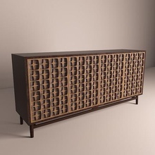 classique table en bois 1 la maison de décoration moderne conception 3d print model - Mito3D