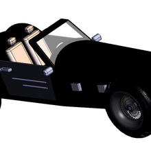 classique sport voiture 3d print model - Mito3D