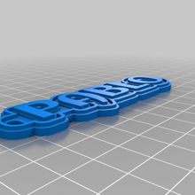 clauer pablo customized keychains 3d print model - Mito3D