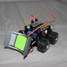 garra dlc smars gadget diy jugar arduino sg90 modular lucha de la herramienta el sumo cat robot juguete 3d print model - Mito3D