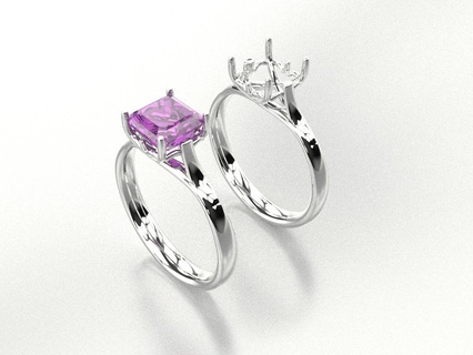 claw ring Jewelry art design jewelry 3d print model - Mito3D